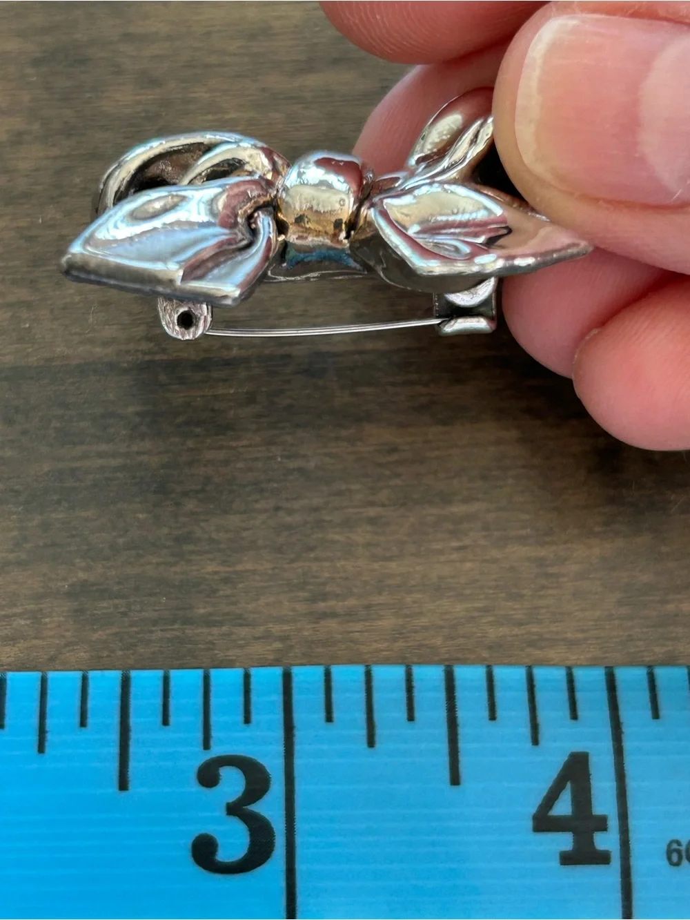 🎀🎀Ross -Simon’s Sterling Silver  Bow Pin Brooch - Women's Accessory💝